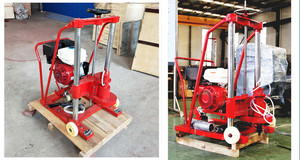 B024 Benzinli Yol Yüzeyi Karot Makinesi, Kaldırım Betonu Asfalt Otoyol İnşaat Laboratuvarı için - Product Image 2