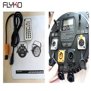 Chuyên nghiệp ngoài trời <span class=keywords><strong>DMX</strong></span> không thấm nước 12x18W pin-powered <span class=keywords><strong>Par</strong></span> ánh sáng <span class=keywords><strong>6</strong></span> trong 1 cho DJ gian hàng thanh Disco - Product Image 5