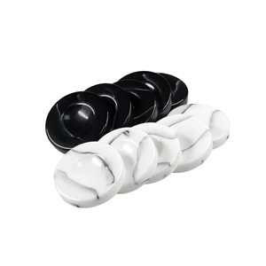 <span class=keywords><strong>Dama</strong></span> Backgammon 43x9mm in resina <span class=keywords><strong>bianca</strong></span> con motivo in marmo gioco di intrattenimento - Product Image 2