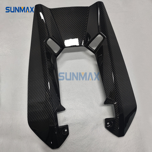 Sunmax for Chevrolet Corvette C8 Z06 2023 2024 Car <strong>Engine</strong> Cover Trim Accessories Real Carbon Fiber - Product Image 2