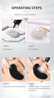 Lampe UV LED pour extensions de cils, séchage rapide, portable, outils et accessoires pour extensions de cils, lampe UV et pédale