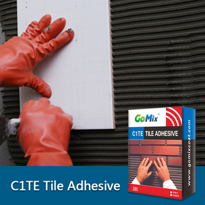 Vente d'usine bas quantité minimale de commande ciment adhésif <span class=keywords><strong>blanc</strong></span> haute performance C1TE pour carreaux de céramique muraux et de sol - Product Image 1
