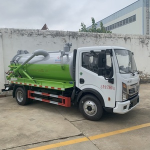 Camion à vide Dongfeng 4x2 6 CBM personnalisable pour les tâches d'aspiration des eaux usées et de succion de miel - Product Image 4