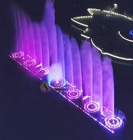 Fontaine à guichet unique, Service de conception de projets en plein air, lac 3D flottant, Type Musical, danse d'eau, fontaine de spectacle