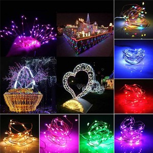 Noël <span class=keywords><strong>Solaire</strong></span> Chaîne Fée Lumières <span class=keywords><strong>10m</strong></span> 100LED / 5M 50 LED Étanche Extérieur <span class=keywords><strong>Guirlande</strong></span> Pour La Décoration De Jardin - Product Image 4