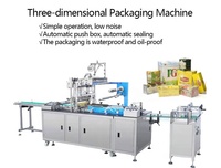 Machine d'emballage automatique transparente en cellophane 3D pour parfums, cosmétiques, cadeaux, soins de la peau, boîtes alimentaires