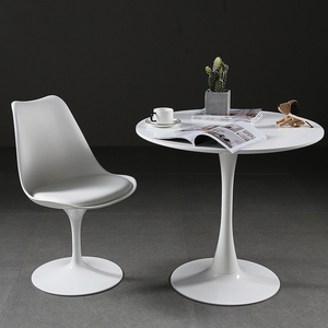 לוח צבעוני מודרני שולחן קטן יוקרה אוכל כורסאות שולחן קפה משולב - Product Image 4