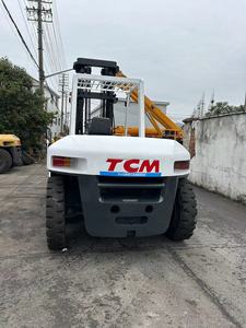 Montacargas Usado TCM FD100 de 10 Toneladas, de Segunda Mano, Alto Estándar, Precio con Descuento, Marca Japonesa de Buena Reputación, Motor Diésel, en Venta - Product Image 4