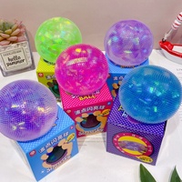 Nouveau jouet sensoriel anti-stress en forme de boule de maltose scintillante, à remontée lente, pour enfants et adultes, pour soulager l'anxiété