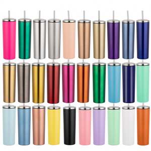 Wholesale Custom 20oz Stainless Steel Straight Tumbler with Lid Straw Rope-Thermal Insulation Eco-Friendly - Product Image 6