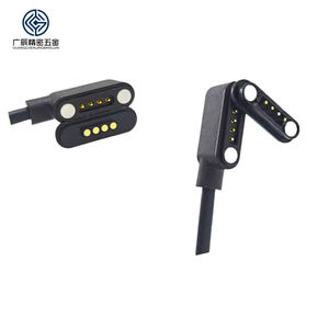 สายเชื่อมต่อแม่เหล็กปรับแต่งได้1PIN 2PIN 4Pin 3pin สายชาร์จแม่เหล็ก Pogo กันน้ำสำหรับสมาร์ทวอช - Product Image 2