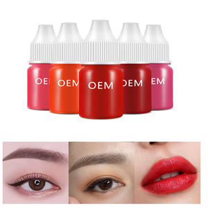 Encre de tatouage permanente de maquillage de série liquide de colorant de Microblading pour le sourcil et la lèvre - Product Image 2