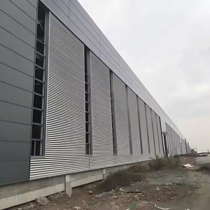 Maison préfabriquée pour l'exportation en Chine hangars de bâtiments industriels à structure métallique de ferme maisons préfabriquées de stockage avec panneaux solaires - Product Image 4