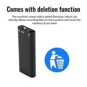 Enregistreur vocal numérique SK892, enregistreur audio longue durée pour conférences et réunions, dispositif d'enregistrement à activation vocale, format WAV - Product Image 4