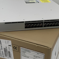 Switch Modular Uplink High Density Backbone Original Baru C9300X-24Y-A 24 Port SFP28 1/10/25G Fiber Layer3 Stackable