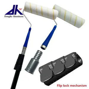 Aluminum Telescopic Pole With Flip Lock For Cleaning Brush