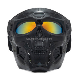 Máscara Táctica Wejump para Actividades al Aire Libre, Protección Facial Completa para Paintball, Cosplay, Resistente al Viento, con Gafas <span class=keywords><strong>de</strong></span> <span class=keywords><strong>Seguridad</strong></span> UV - Product Image 3