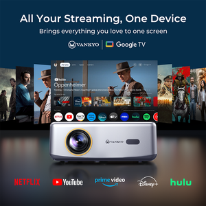 <span class=keywords><strong>VANKYO</strong></span> Performance V700G Cube Mini Projecteur Dolby Audio Native HD 1080P Prise en Charge 4K Projecteur avec Google TV Officiel pour la Maison - Product Image 2