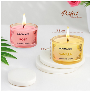 Premium Acrylic Jar Scented <b>Candle</b> <b>Gift</b> <b>Set</b> of 6 Decorative Aromatherapy <b>Candles</b> for Home Decor Special <b>Gifts</b> and Events - Product Image 1