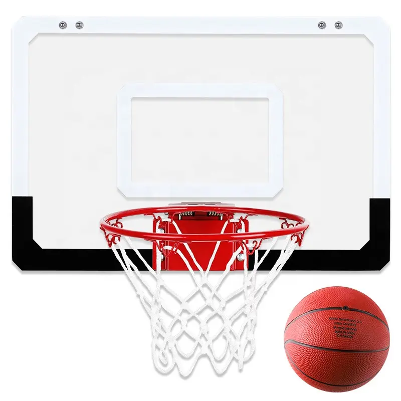 Indoor Children Wall Mounted Hanging Basketball Rebounds PC Customize Mini Basketball Board Hoop over The Door