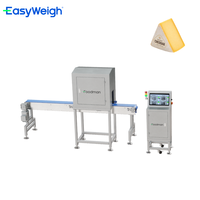 Équipement d'inspection par rayons X à vision haute vitesse étanche IP66 Easyweigh, taux de détection de 99,90 %, garantie de 3 ans, 220 V pour le fromage
