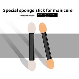 Éponge à estomper pour nail art, applicateur de poudre chrome miroir, outil de peinture dégradée, coton-tige, outil de manucure pour DIY - Product Image 1