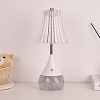 Lampe d'ambiance professionnelle HID à paillettes, avec gradation progressive, commande tactile, piles incluses, lampe Rubik transparente