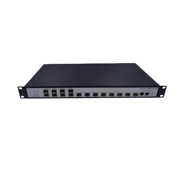 Unmanaged 16-port 100Base-FX SFP + 2-10/100/1000-TX Switch