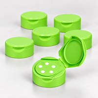 Bouchons à vis en plastique de qualité alimentaire pour pots à épices, couvercles papillon simples pour bouteilles d'épices, fermeture pratique