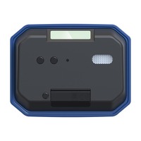 Horloge de disque de stationnement en plastique allemand européen automatique bleu Parkscheibe Elektrisch
