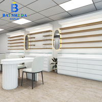 Vitrine d'exposition de lunettes moderne, écologique, durable, recyclable, étanche, avec éclairage LED pour les magasins de vente au détail d'optique