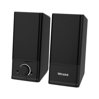Altavoces con Cable para Computadora Marca WESDAR, Sonido Envolvente, Control de Volumen para Juegos de PC, Mini Altavoz con Bajos