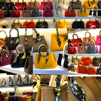 Tas tangan wanita kualitas tinggi grosir tas tangan wanita digunakan di Bale tas bermerek diskon tas tangan campuran Bale