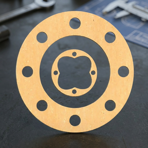 Corte Personalizado de Juntas de NBR, EPDM, Silicona y PTFE, Grosor de 1-10 mm, Lámina de Fibra para Juntas - Product Image 3
