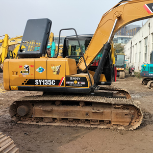 Les marques chinoises ont utilisé l'excavatrice Sany SY135C 13ton de machinerie de construction avec le petit prix et le bon état de fonctionnement à vendre - Product Image 1
