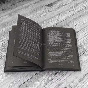 Servizio di stampa di libri in cina pagina bianca con testo con copertina rigida libro in edizione speciale con bordi UV e spruzzati - Product Image 4