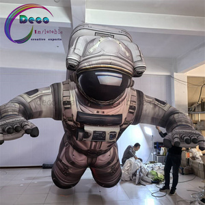 4M khổng lồ <span class=keywords><strong>Inflatable</strong></span> Phi Hành Gia bóng trang phục ngoài trời sử dụng đèn LED mô hình Khuyến mãi Bao gồm quạt gió - Product Image 1