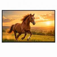 Pantalla LED de paso de píxel fino LC1.5 de 1.5mm P1.5 a todo color para interior, de alta frecuencia de actualización y empalme sin interrupciones, directo de fábrica