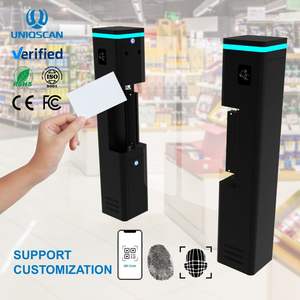 सुपरमार्केट के लिए स्विंग टर्नस्टाइल एक्सेस कंट्रोल सिस्टम स्विंग टर्नस्टाइल बैरियर - Product Image 3