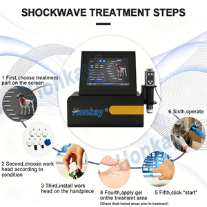 CE Certified 8 Inch Screen Control Shockwave Therapy Device Deep Penetration Shockwave <b>Massage</b> Therapy Machine for Animal - Product Image 4