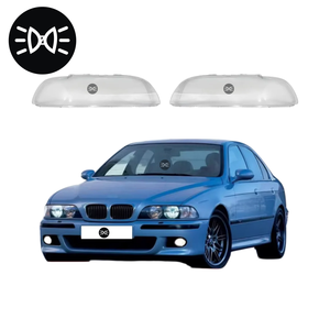 ZWENJIN para <span class=keywords><strong>BMW</strong></span> Serie 5 E39 520 <span class=keywords><strong>525</strong></span> 528 530 2000 2001 <span class=keywords><strong>2002</strong></span> 2003 Cubierta de Faro, Carcasa de Faro, Lente Transparente, Pantalla de Faro - Product Image 1