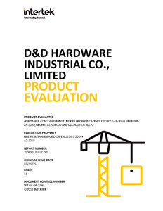 Thép không gỉ bản lề điều chỉnh 12kg-200kg CE lửa đánh giá giấu nhiệm vụ nặng nề Kẽm hợp kim vô hình ẩn 3D cửa bản lề - Product Image 5