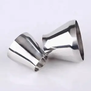 304 нержавеющая сталь, гигиеническая сварочная головка, концентрическая уменьшающая трубчатая зеркальная Соединительная трубка