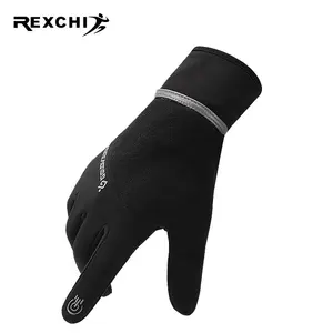 Rexchi DB16 Motorrijden Volledige Vinger Bescherming Anti-Val Alpine Motocross Korte Handschoenen Zwart Motor Bike Handschoenen