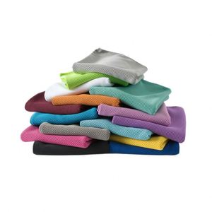 Microfiber <b>Face</b> Towel Plain Dyed Solid Color Quick-Dry Compressed Fitness Gym Sports Custom Logo Outdoor Traveling Cooling - Product Image 4