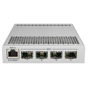 MikroTik CRS305-1G-4S + 금속 중복 전원 공급 10 기가비트 5 포트 지능형 네트워크 관리 스위치