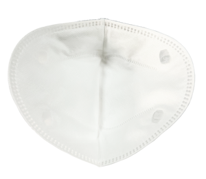 Masque respiratoire FFP2 1004, 3 couches, tissu non tissé, jetable, anti-poussière, pour la protection contre la poussière et les gaz nocifs - Product Image 3