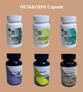 工場供給アルファGPCカプセル健康補助食品500mgアルファ-GPCLテアニンアルファGPCカプセル - Product Image 2