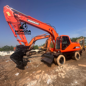 Excavadora de segunda mano Doosan con componente de motor de núcleo, excavadora de ruedas con motor Doosan de - Product Image 1