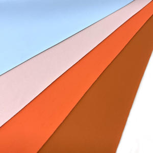 विलायक मुफ्त पर्यावरण के अनुकूल नरम शाकाहारी चमड़ा कोई रासायनिक <span class=keywords><strong>varnished</strong></span> चिकनी पाउडर कश चमड़े पंत/जैकेट हेड फोन्स सामग्री - Product Image 5